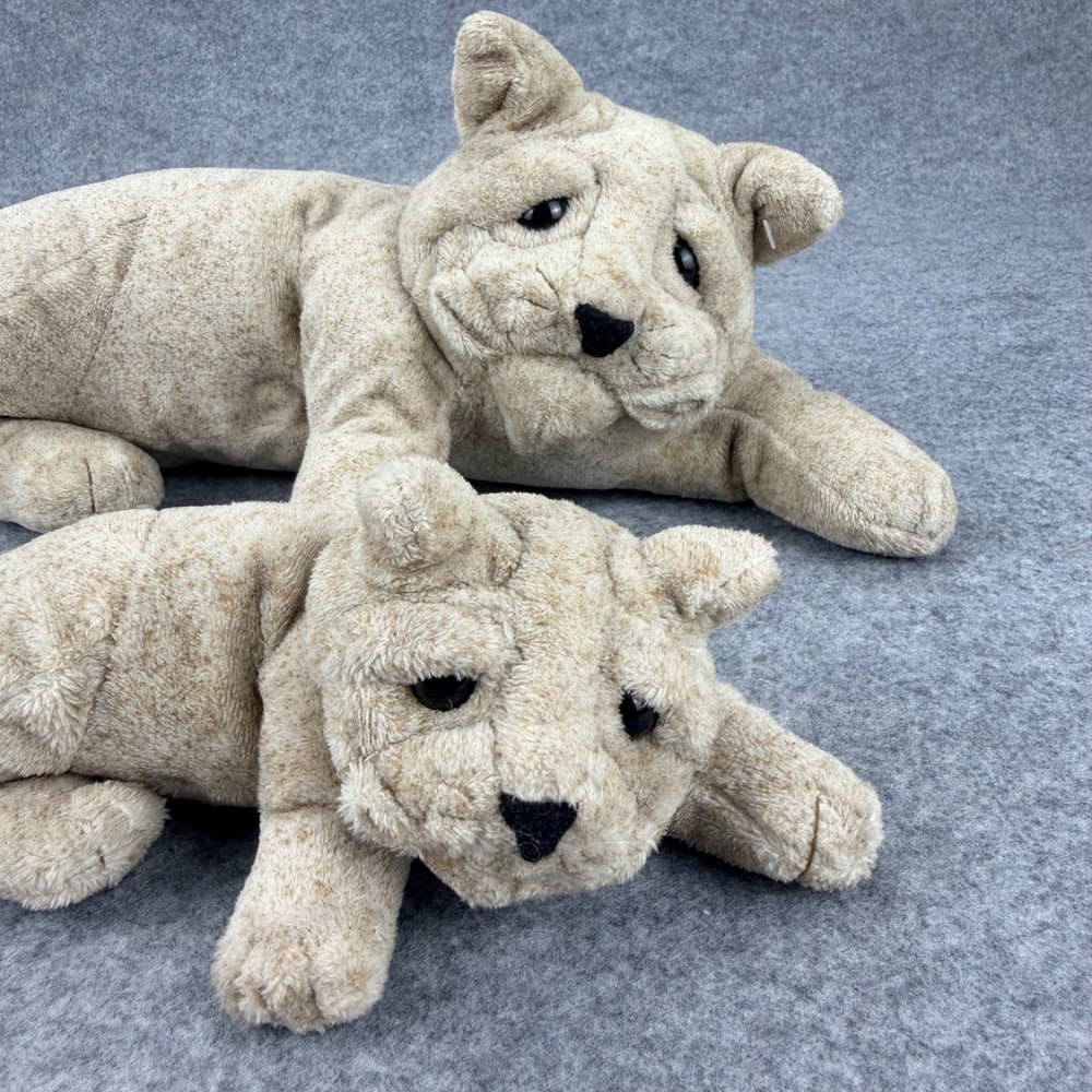 Second Nature Design Cuddly Quarry Critters 2003 Candy the Cat and Kitten Plush - Picture 6 of 9